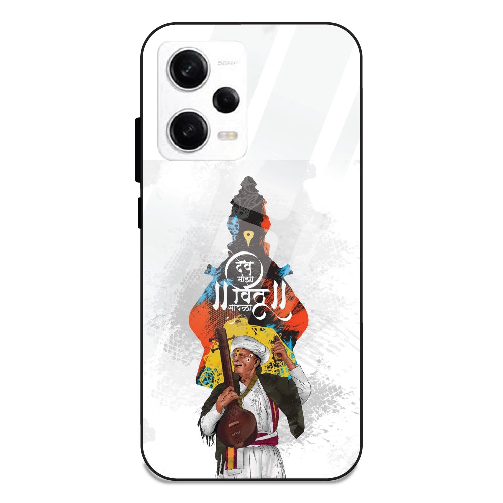 Lord Vitthal - Glass Cases For Redmi Note 12 Pro