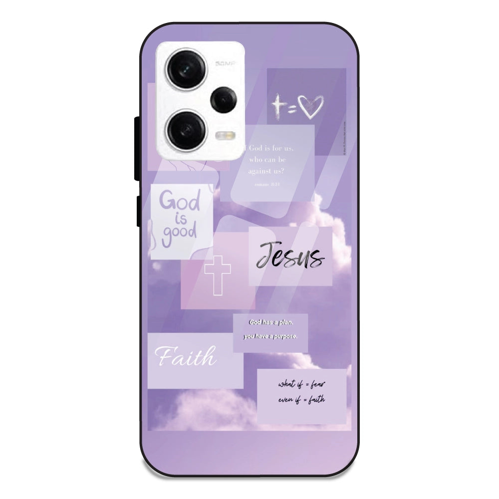 Jesus My Lord - Glass Cases For Redmi Note 12 Pro