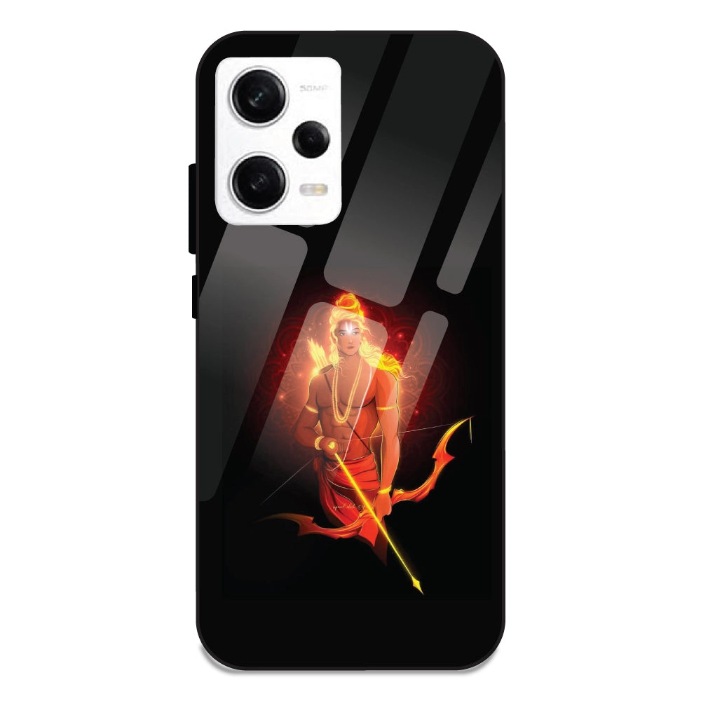 Lord Rama - Glass Cases For Redmi Note 12 Pro