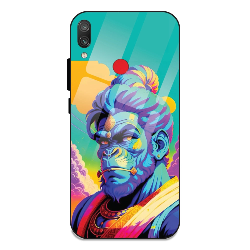 Lord Hanuman - Glass Cases For Redmi Note 7 Pro