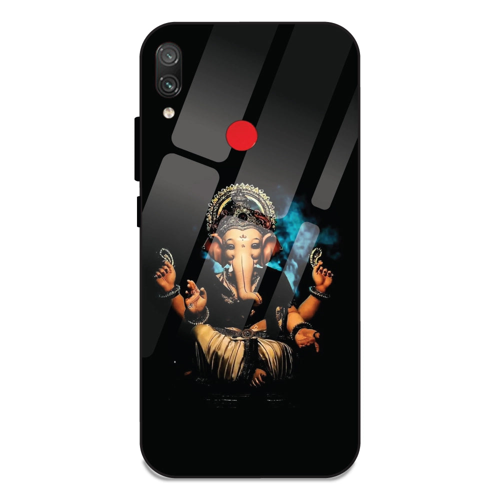 Lord Ganesh - Glass Cases For Redmi Note 7S