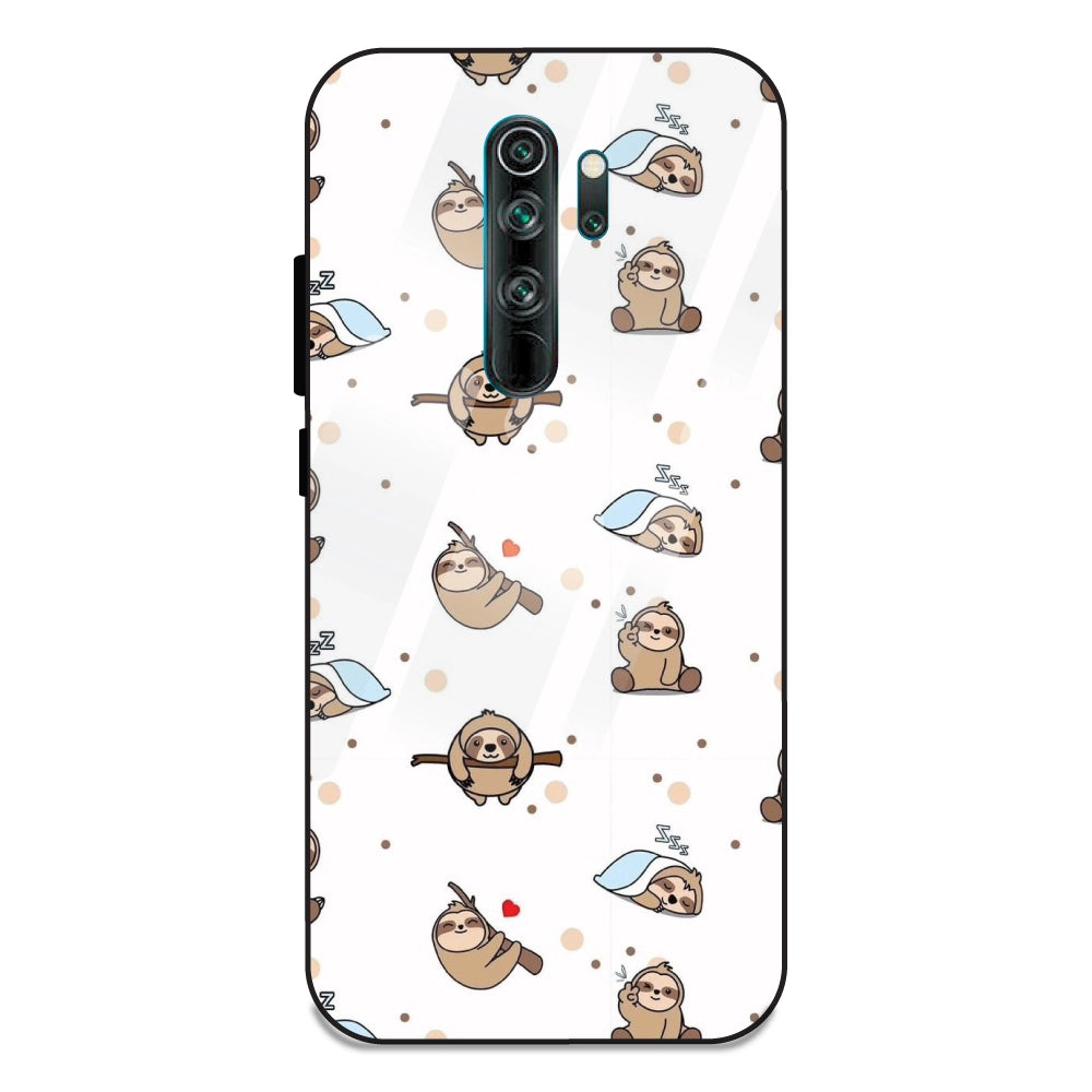 Sloths - Glass Cases For Note 8 Pro