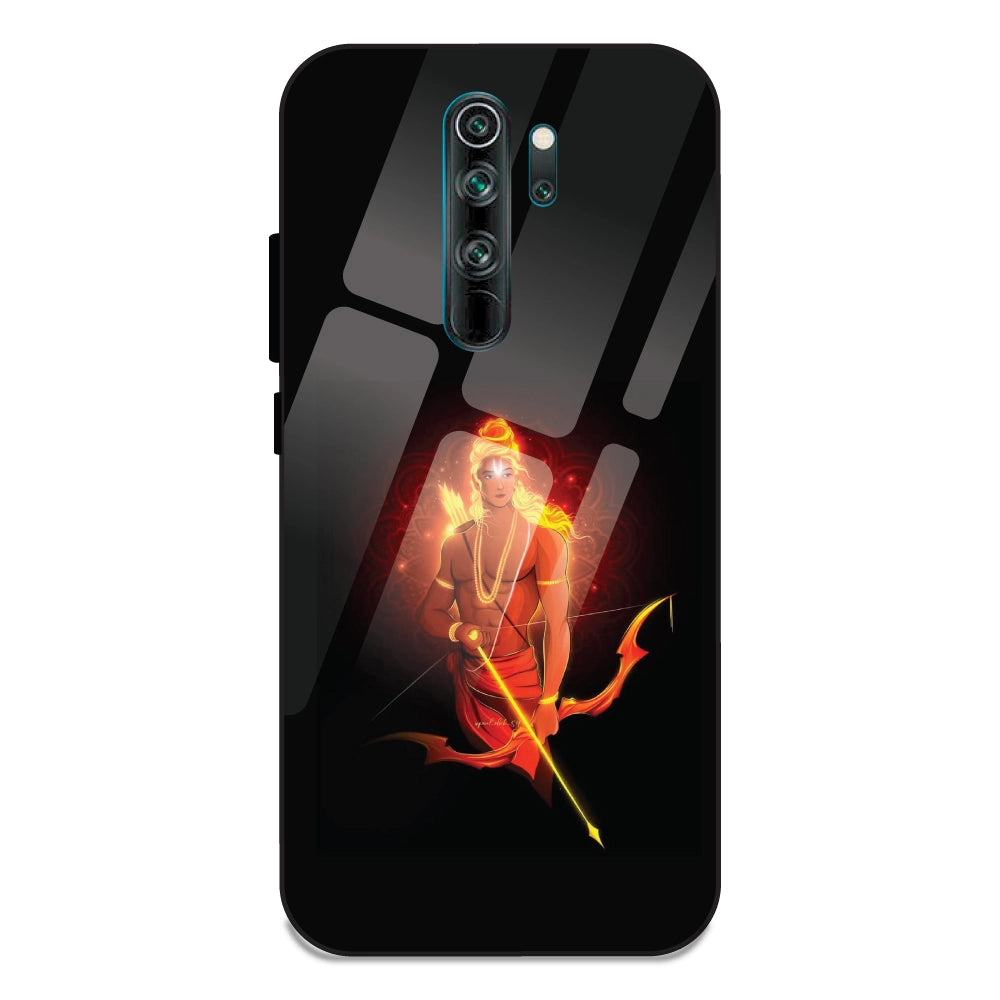 Lord Rama - Glass Cases For Note 8 Pro