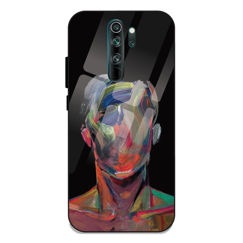 Face Oil Painting - Glass Cases For Note 8 Pro