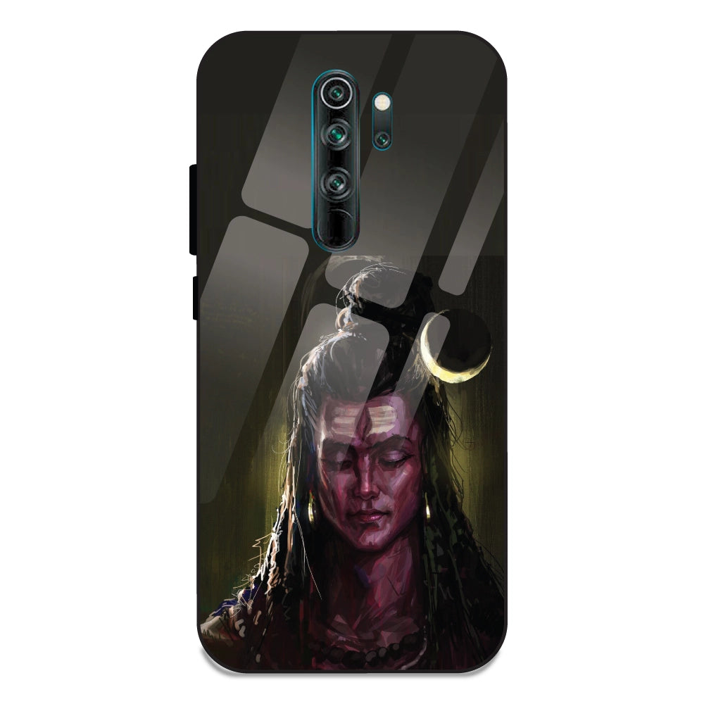 Lord Shiva - Glass Cases For Note 8 Pro