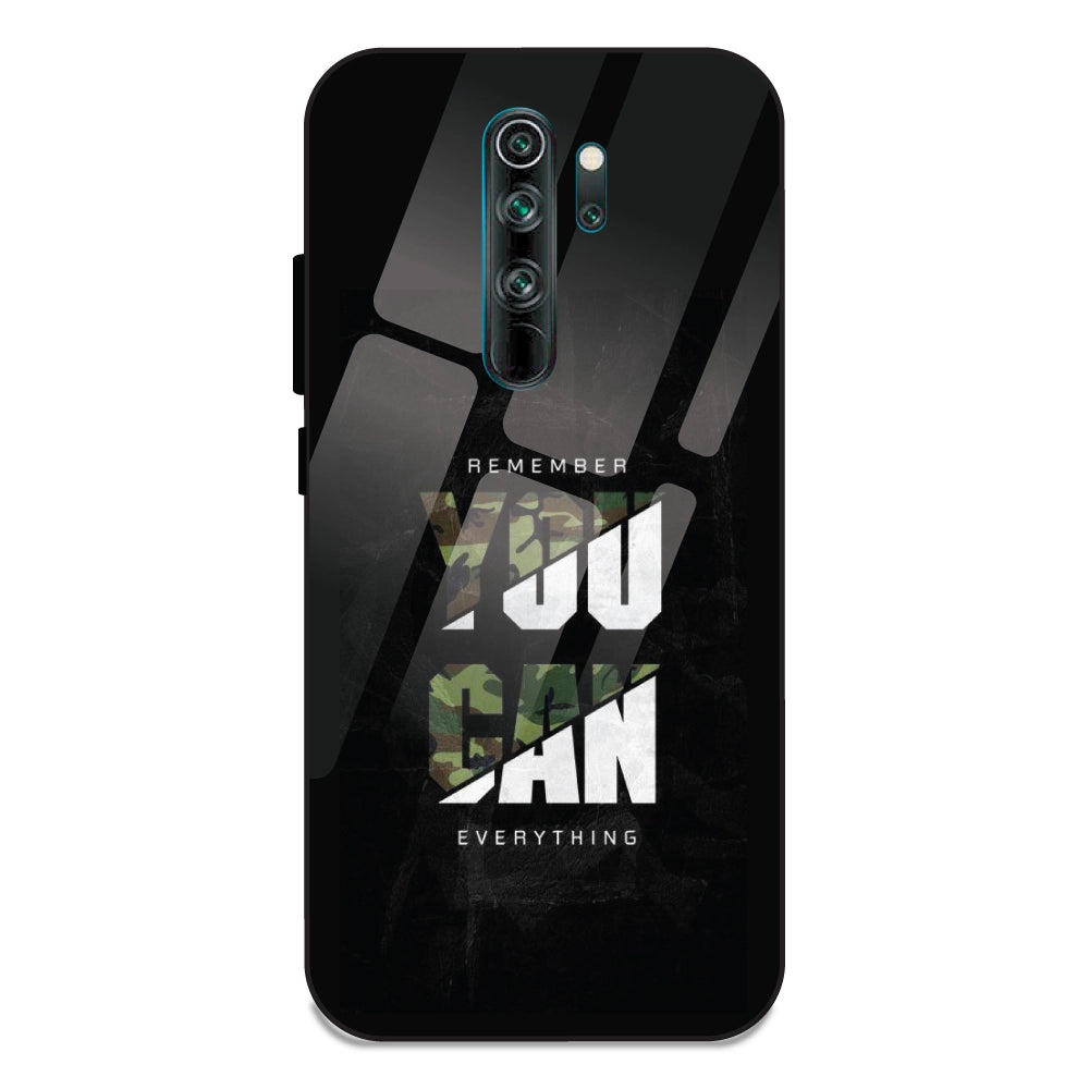 You Can Do Everything - Glass Cases For Note 8 Pro