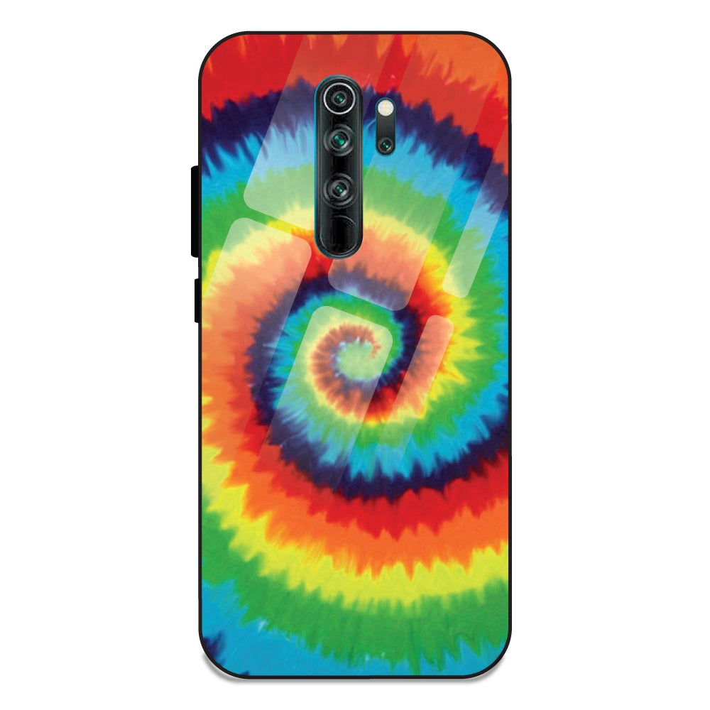 Rainbow Tie Dye - Glass Case For Note 8 Pro