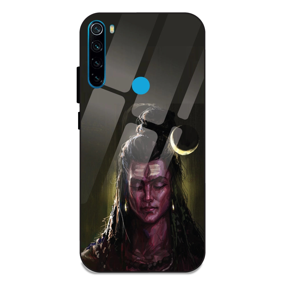 Lord Shiva - Glass Cases For Redmi Note 8
