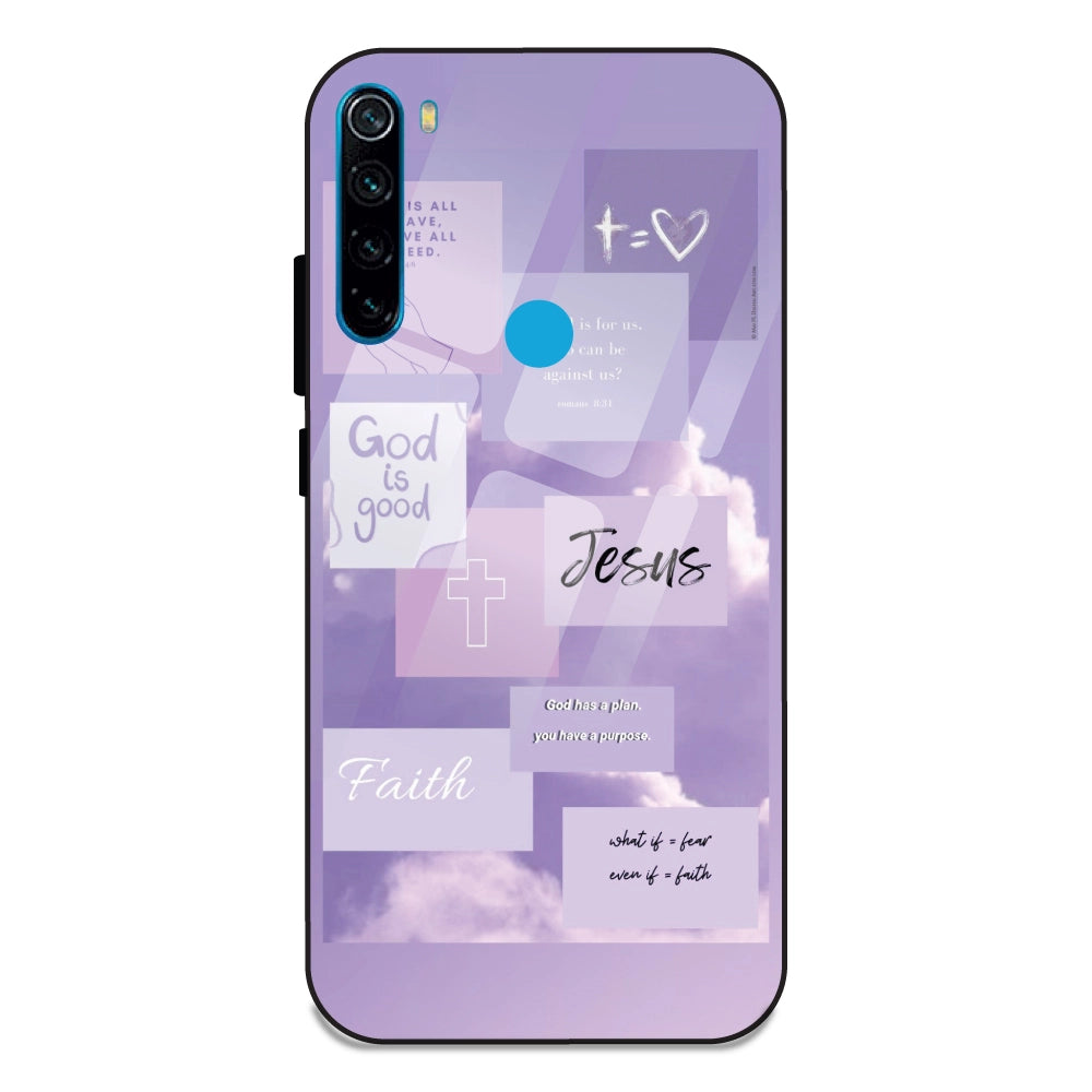 Jesus My Lord - Glass Cases For Redmi Note 8
