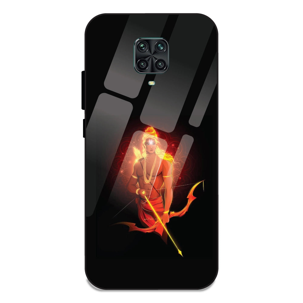 Lord Rama - Glass Cases For Redmi Note 9 Pro Max