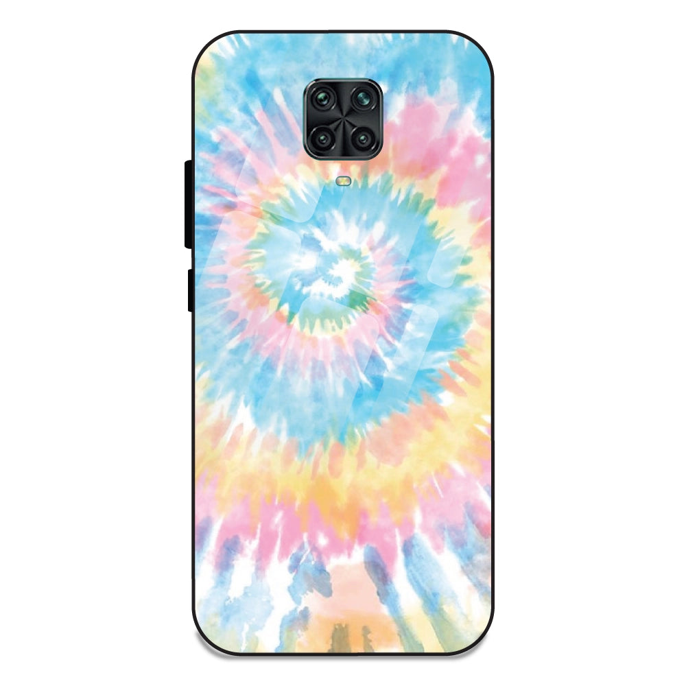 Pastel Tie Dye - Glass Case For Redmi Note 9 Pro Max