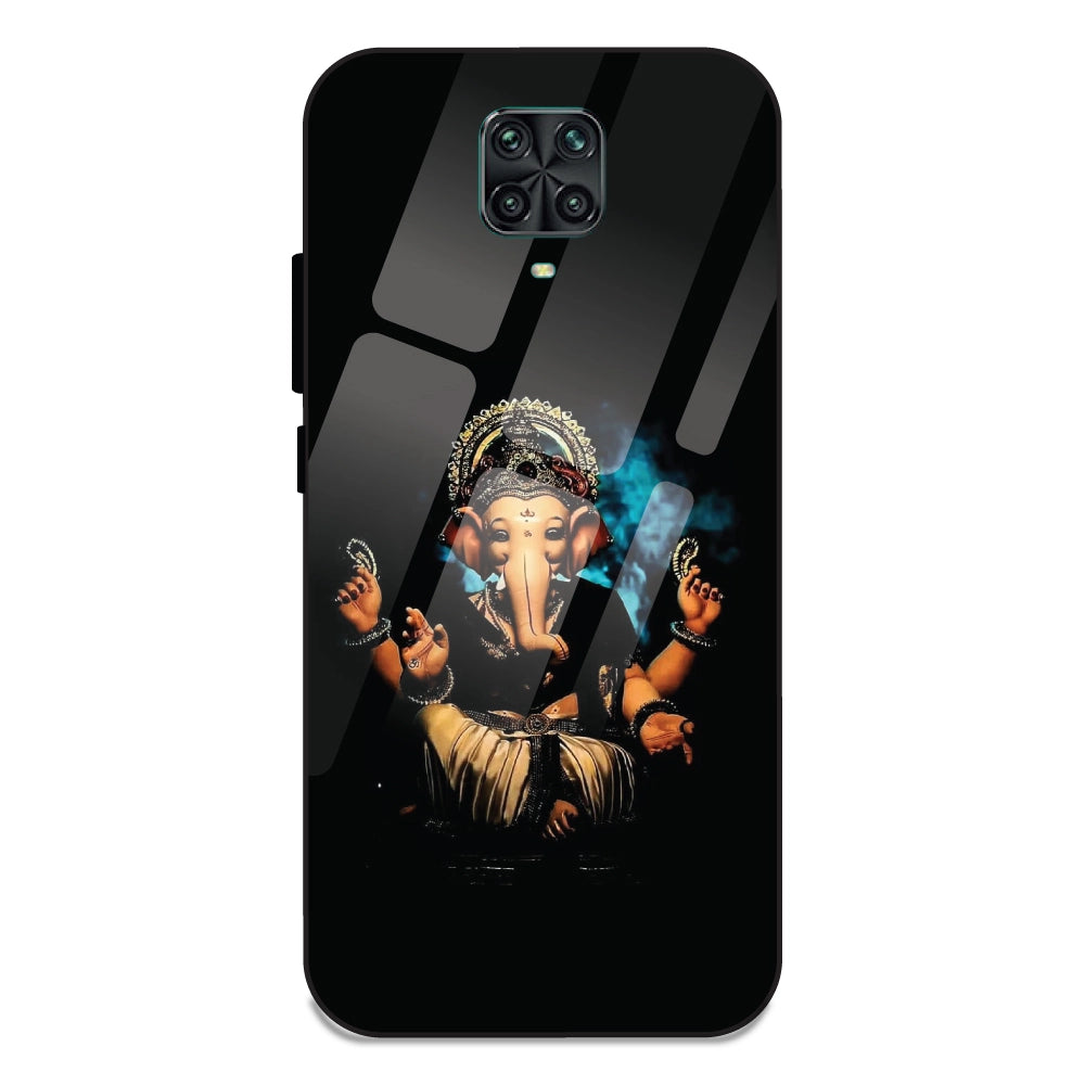 Lord Ganesh - Glass Cases For Redmi Note 9 Pro