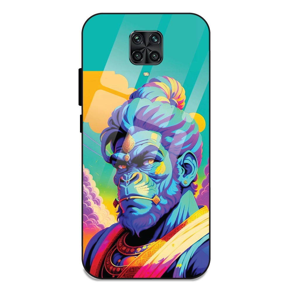 Lord Hanuman - Glass Cases For Redmi Note 9 Pro