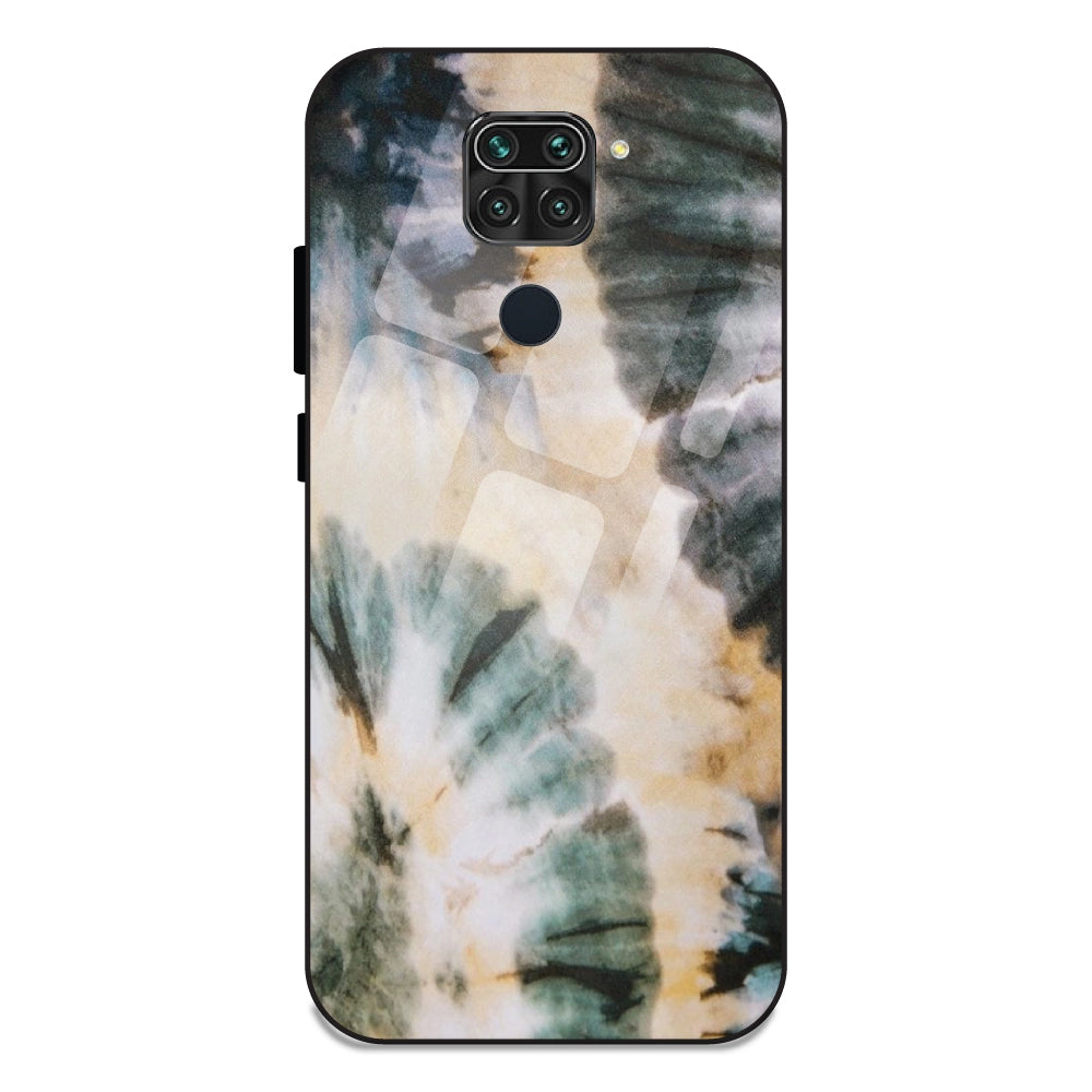 Black And Gold Tie Dye For Redmi Note 9