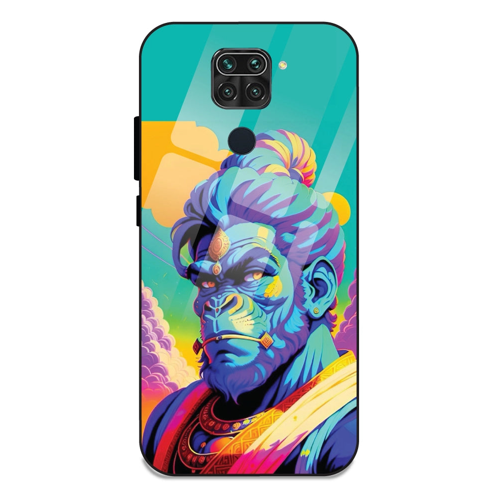 Lord Hanuman - Glass Cases For Redmi Note 9