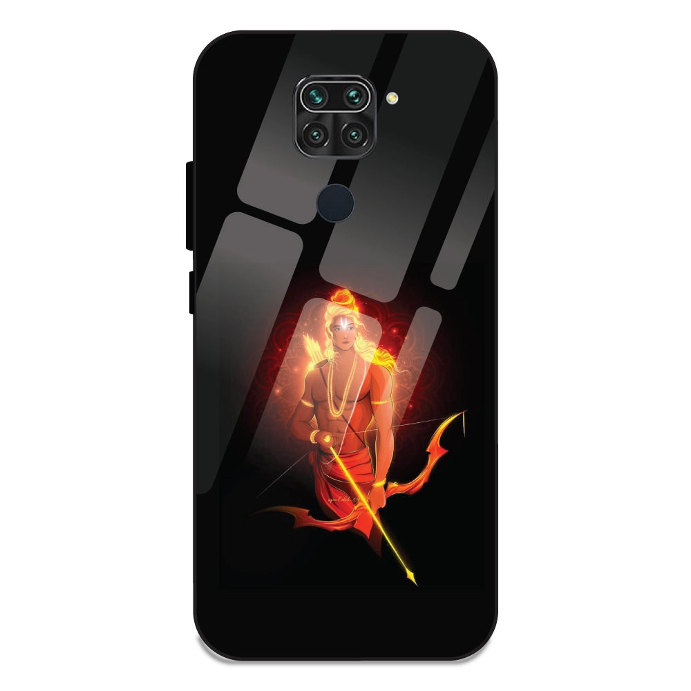 Lord Rama - Glass Cases For Redmi Note 9