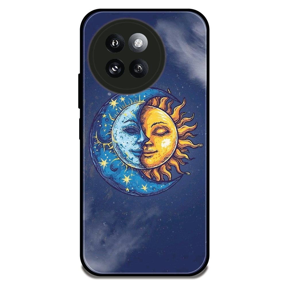 Sun Moon Yin-Yang - Glossy Metal Silicone Case For Redmi Models