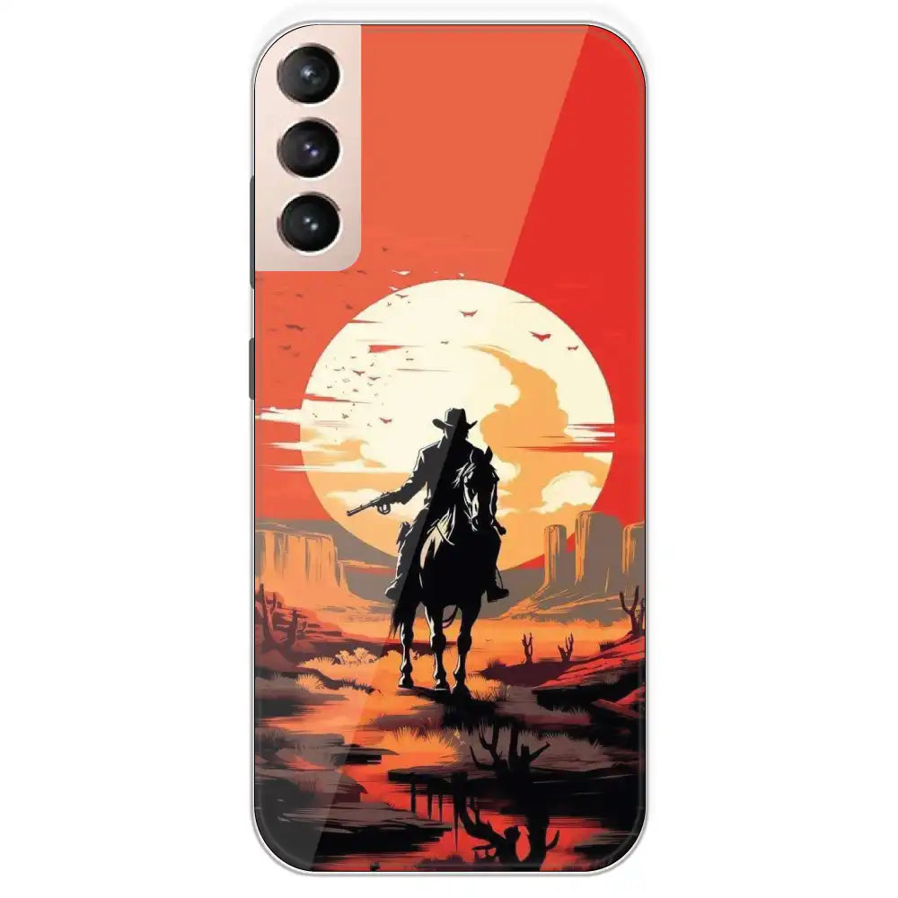 Cowboy - Printed Silicone Case For Samsung Galaxy S21