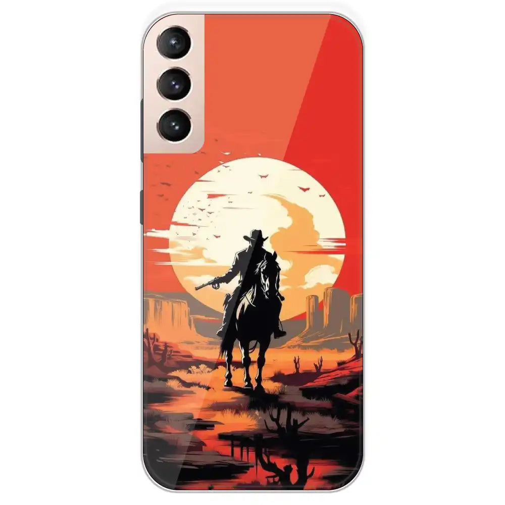 Cowboy - Printed Silicone Case For Samsung Galaxy S21 Plus