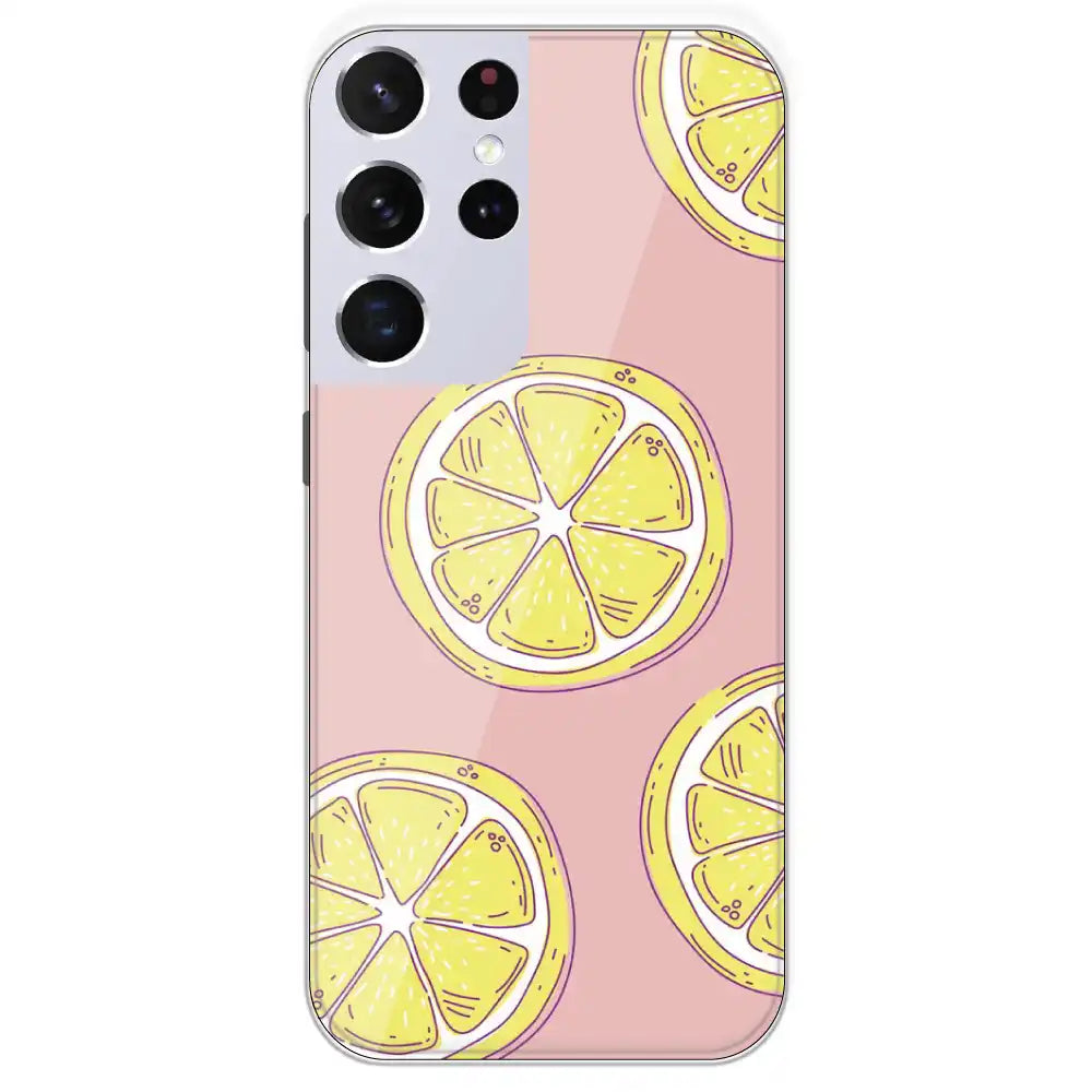 Lemonade - Printed Silicone Case For Samsung Galaxy S21 Ultra