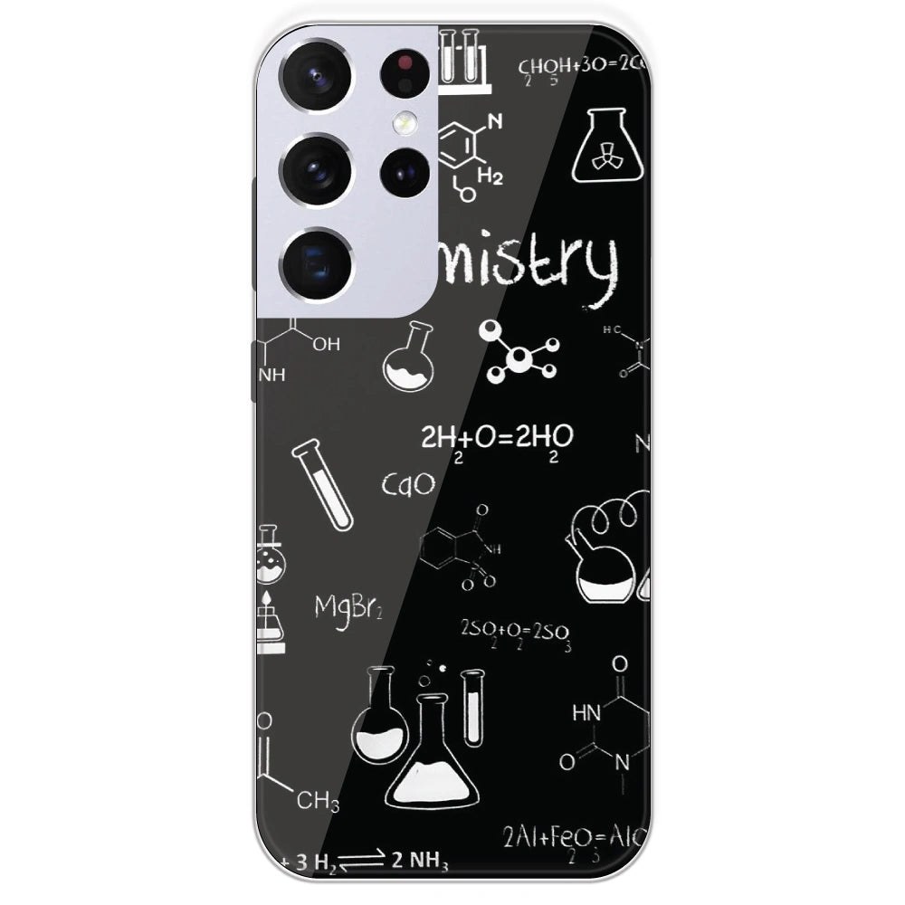 Chemistry - Printed Silicone Case For Samsung Galaxy S21 Ultra