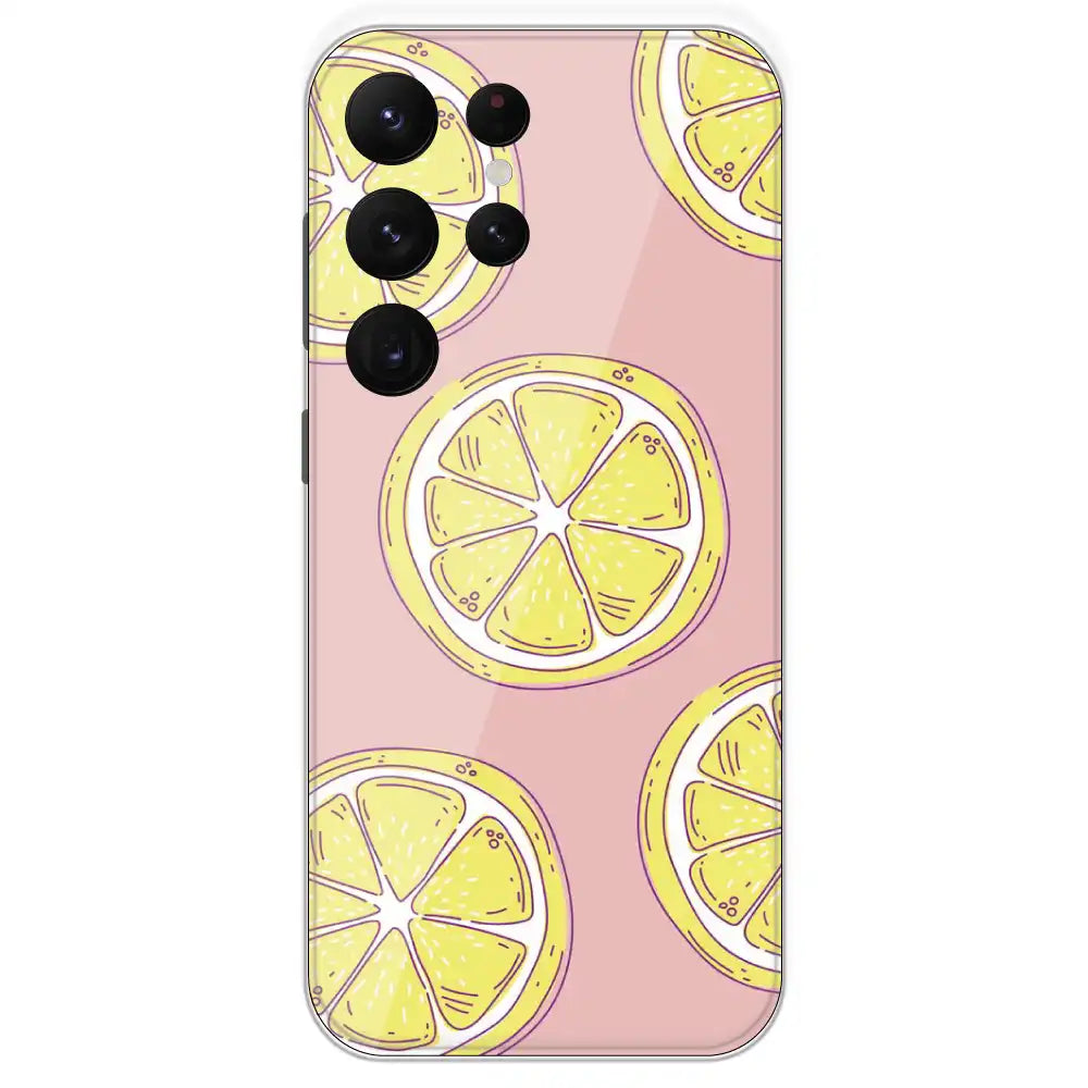 Lemonade - Printed Silicone Case For Samsung Galaxy S22 Ultra
