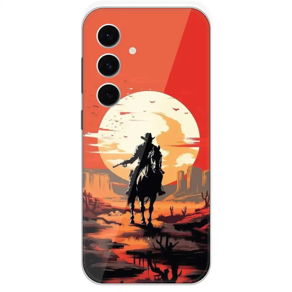 Cowboy - Printed Silicone Case For Samsung Galaxy S24 FE