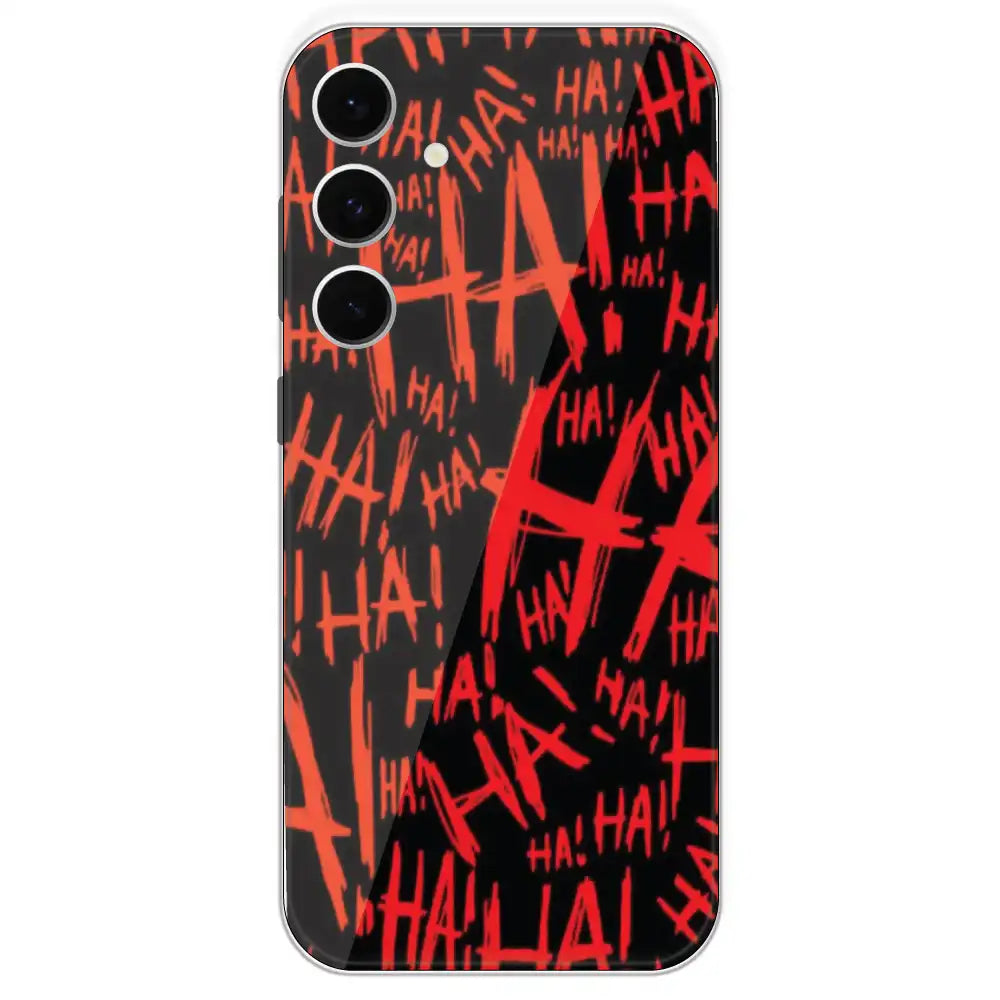 Ha ! - Printed Silicone Case For Samsung Galaxy S24 FE
