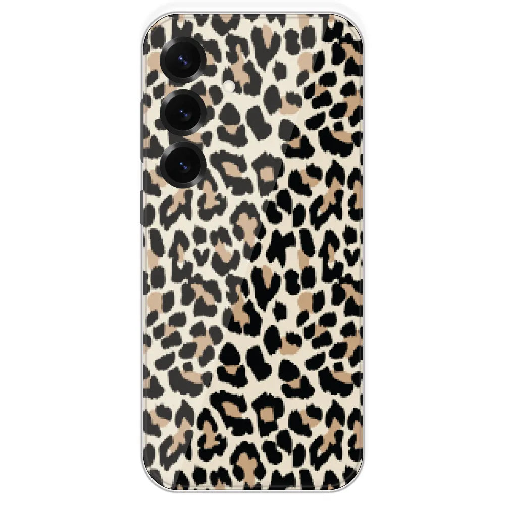 Leopard Print - Printed Silicone Case For Samsung Galaxy S25 Plus