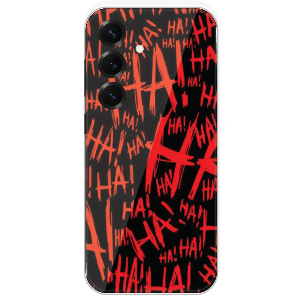 Ha ! - Printed Silicone Case For Samsung Galaxy S25