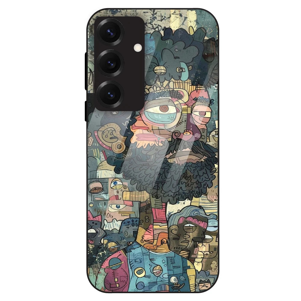 Urban Doodle Art - Glass Case For Samsung Galaxy S25