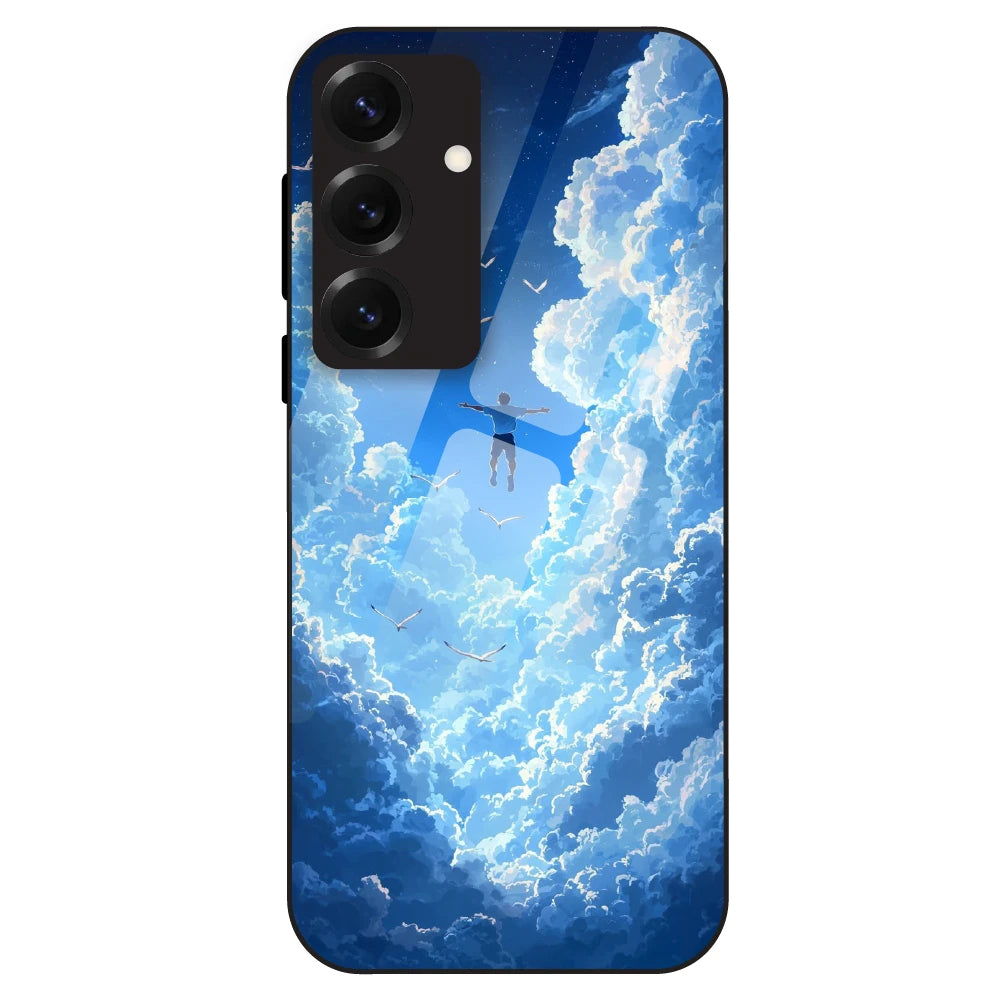 Sky Dreamer - Glass Case For Samsung Galaxy S25