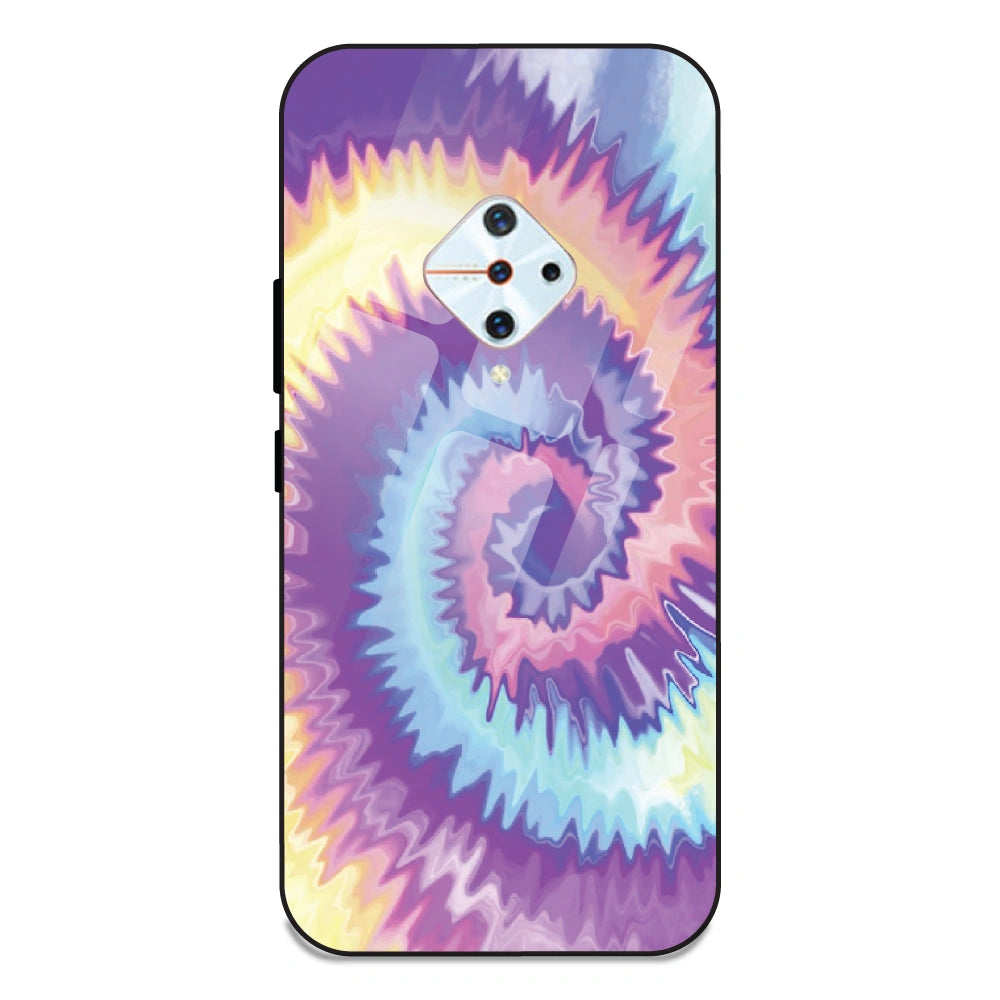 Unicorn Tie Dye - Glass Case For Vivo S1 Pro