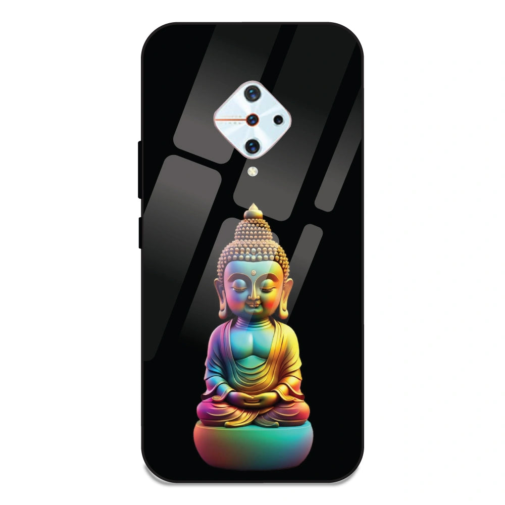 Gautam Buddha - Glass Case For Vivo S1 Pro