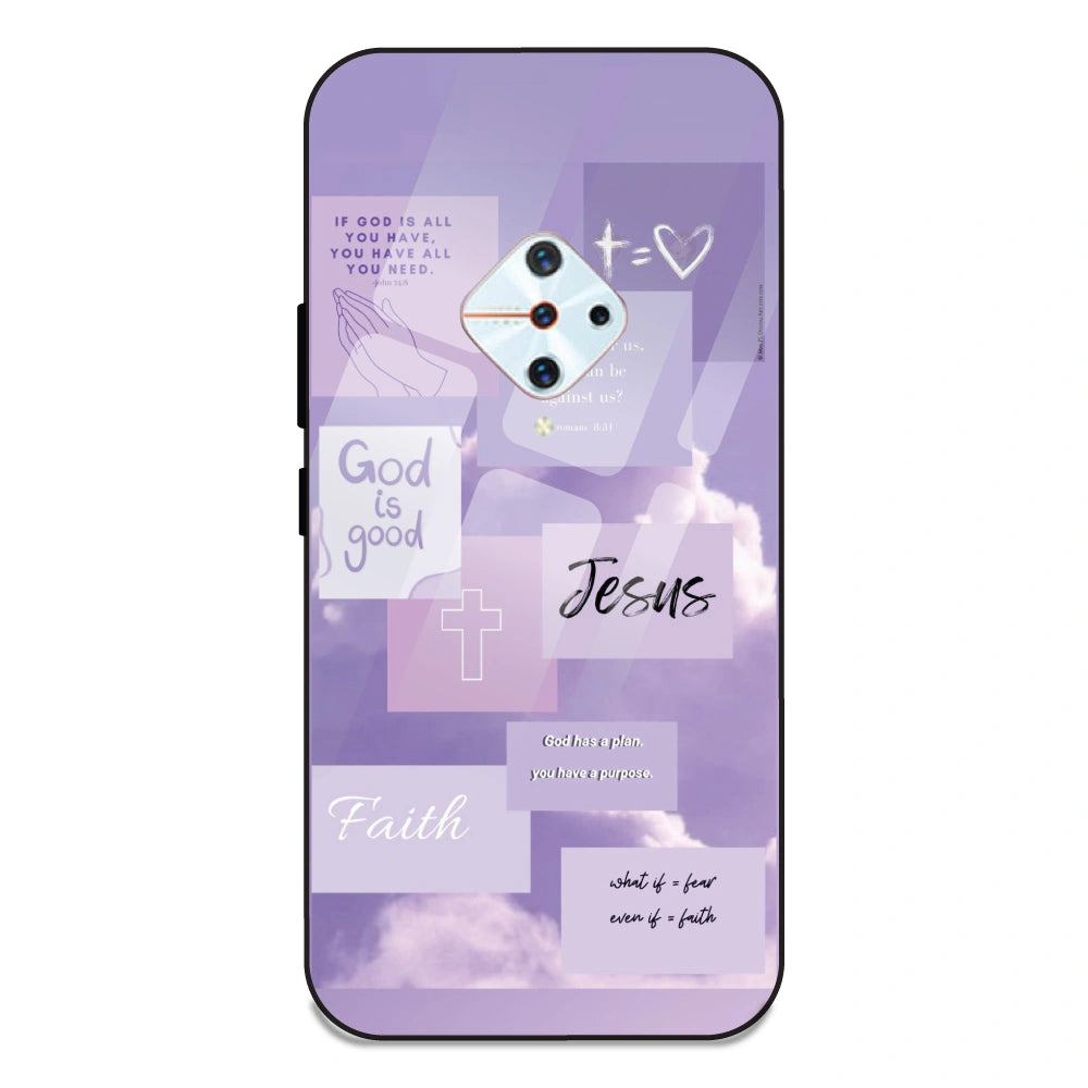 Jesus My Lord - Glass Case For Vivo S1 Pro