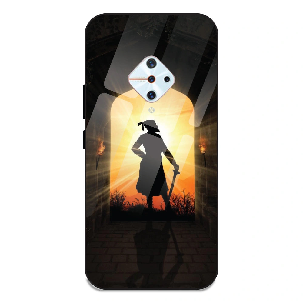 Shivaji Maharaj - Glass Case For Vivo S1 Pro