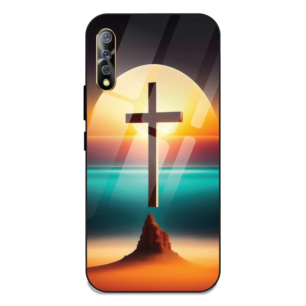 Jesus Christ - Glass Case For Vivo S1