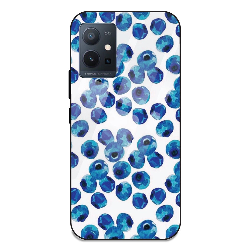 Blueberries - Glass Case For Vivo T1 5G