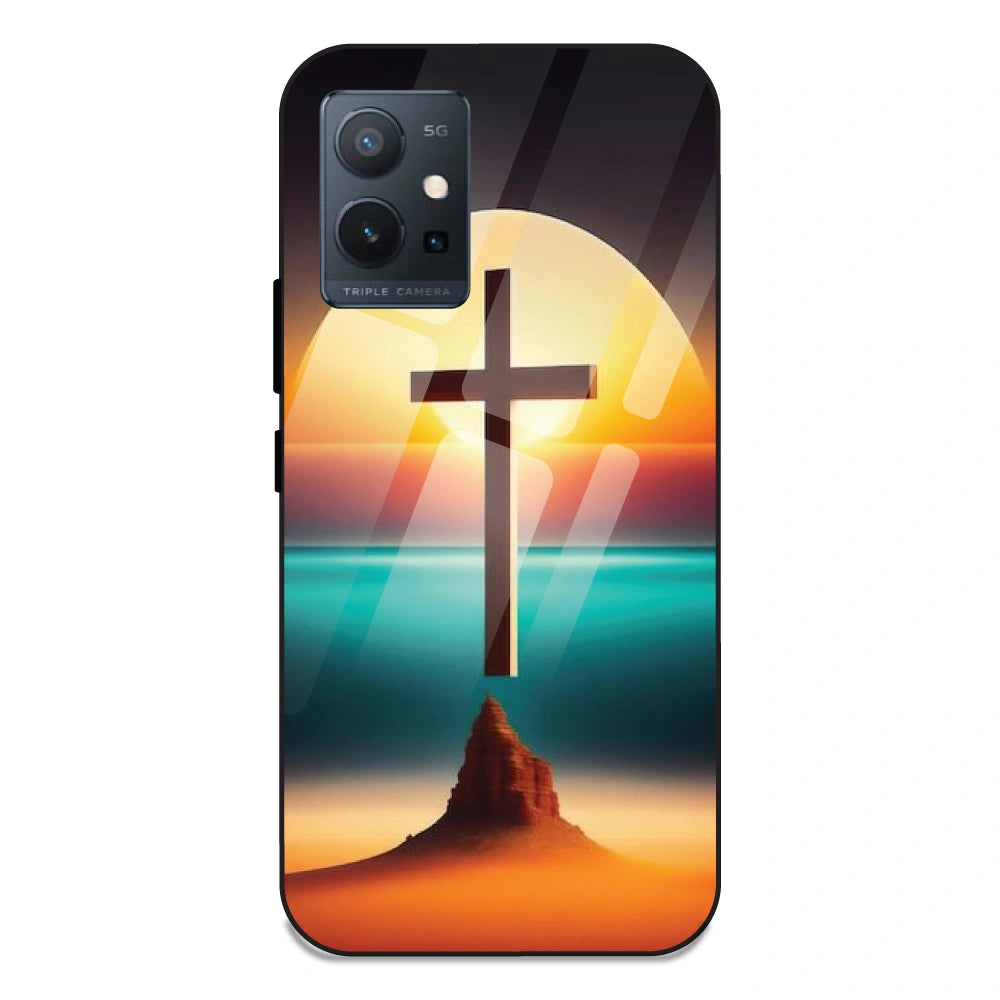 Jesus Christ - Glass Case For Vivo T1 5G