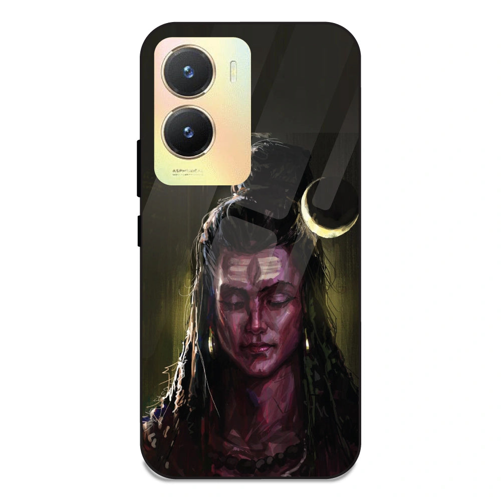 Lord Shiva - Glass Case For Vivo T2X