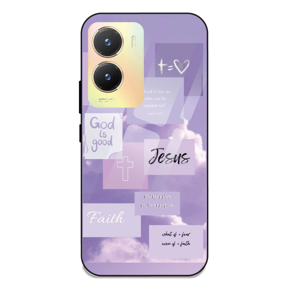 Jesus My Lord - Glass Case For Vivo T2X