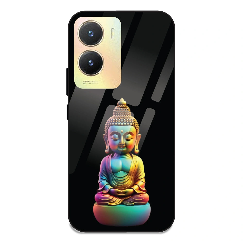 Gautam Buddha - Glass Case For Vivo T2X