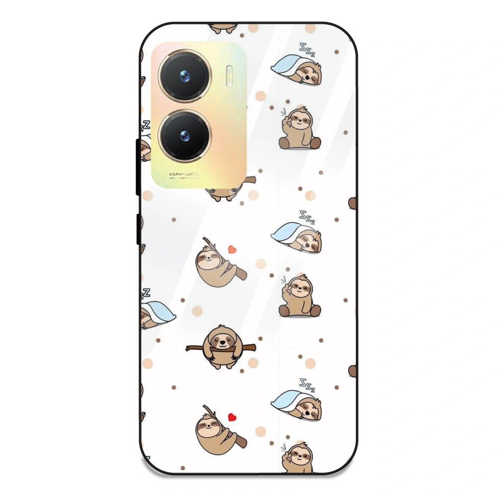 Sloths - Glass Case For Vivo T2X
