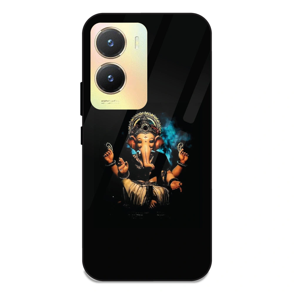 Lord Ganesh - Glass Case For Vivo T2X
