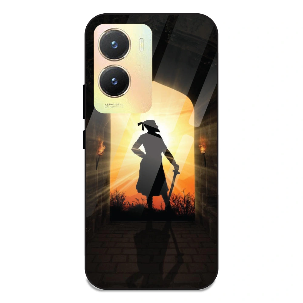 Shivaji Maharaj - Glass Case For Vivo T2X
