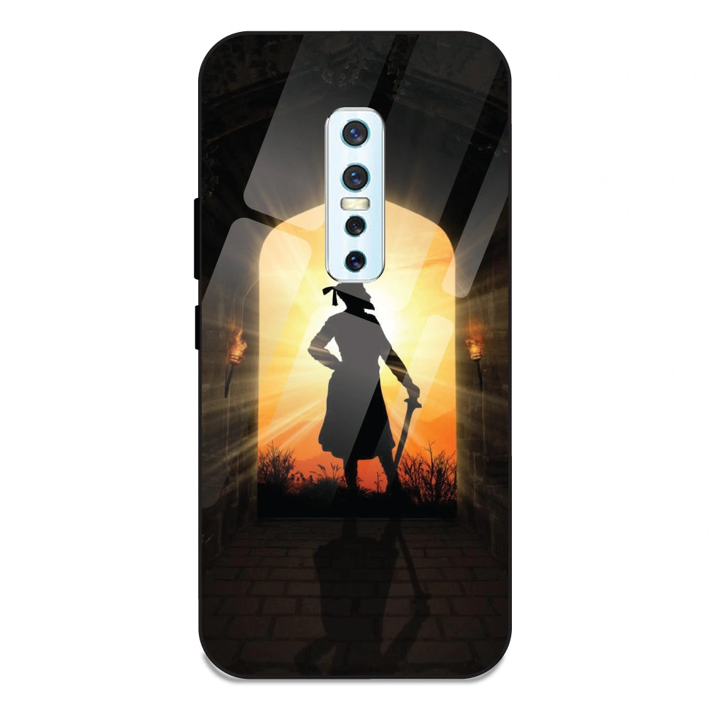Shivaji Maharaj - Glass Case For Vivo V17 Pro