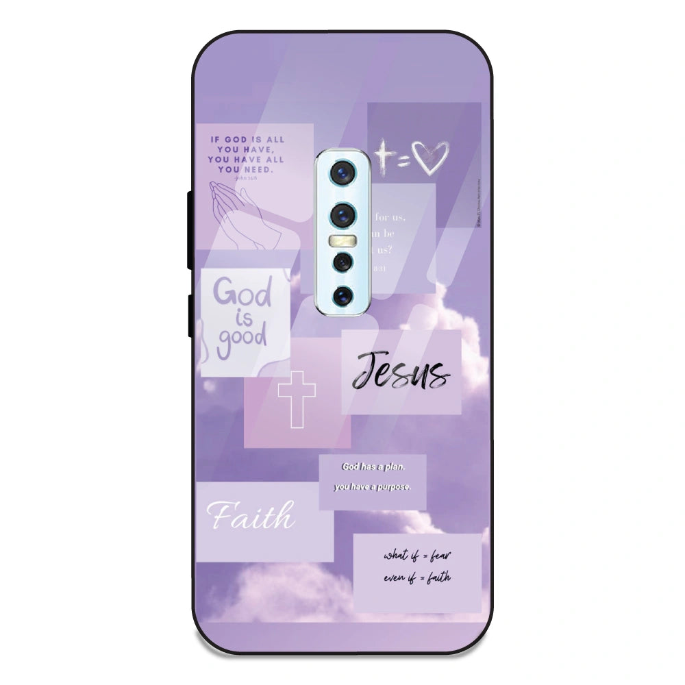 Jesus My Lord - Glass Case For Vivo V17 Pro