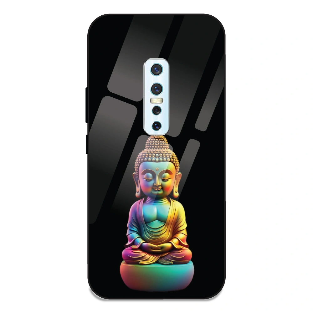 Gautam Buddha - Glass Case For Vivo V17 Pro
