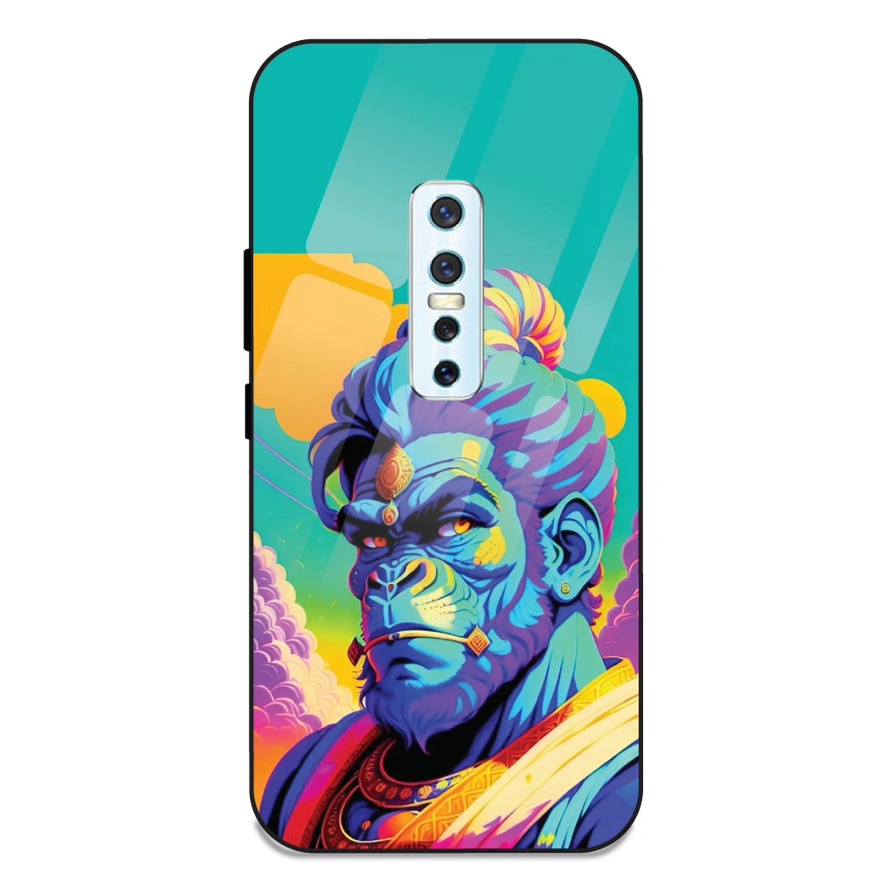 Lord Hanuman - Glass Case For Vivo V17 Pro