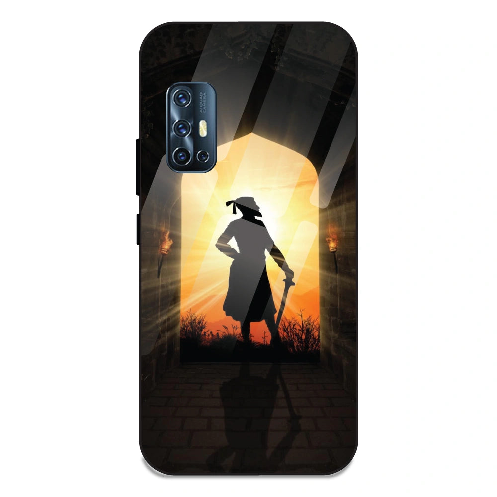 Shivaji Maharaj - Glass Case For Vivo V17